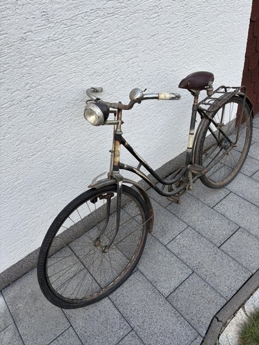 Altes nsu oldtimer fahrrad - altes,