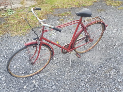 Altes nsu oldtimer fahrrad - altes,