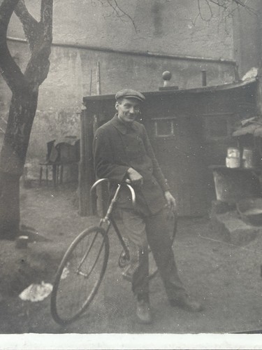 Foto fahrrad oldtimer - fahrrad,