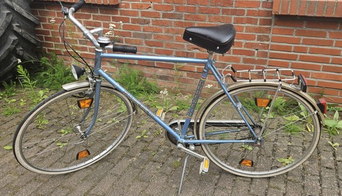 Oldtimer herren fahrrad - fahrrad, ca