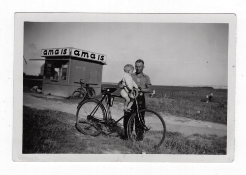 Foto fahrrad oldtimer eisbude - fahrrad,
